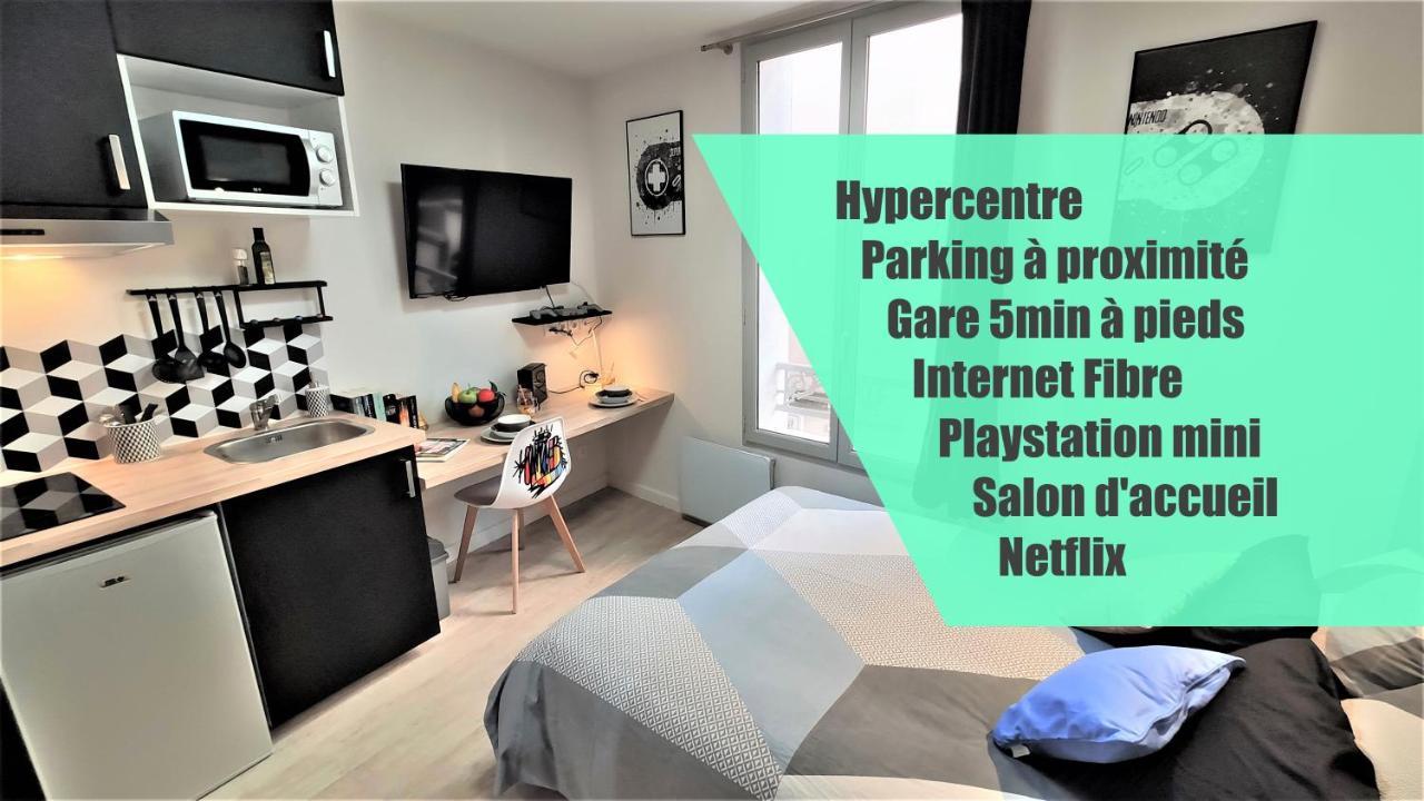 Home&Work 101 - Hypercentre - Parking A Proximite Ниор Екстериор снимка